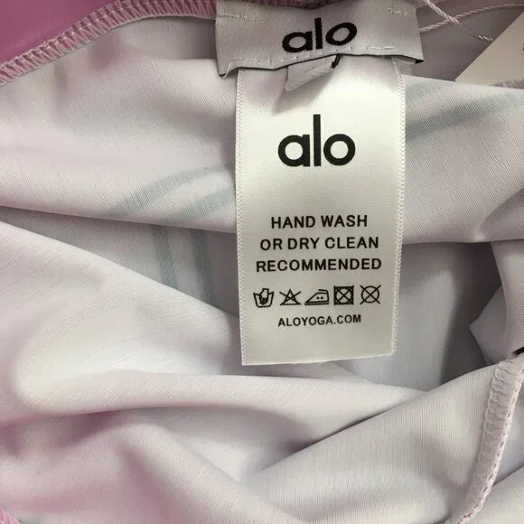 Women's ALO Yoga New High-Elasticity Long Yoga Set（Sports Bra + Leggings） Sz M